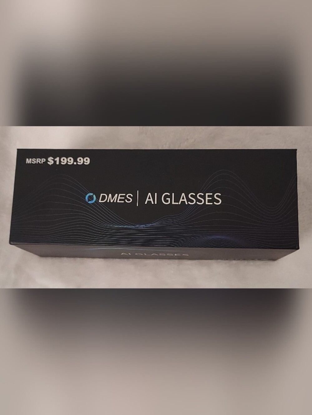 AI Smart Glasses by DMES - White